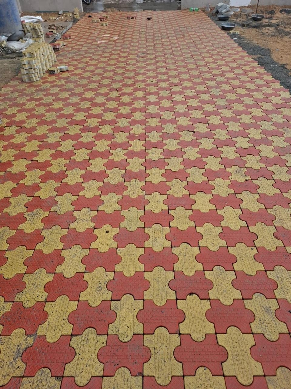 Tortoise Paver Driveway