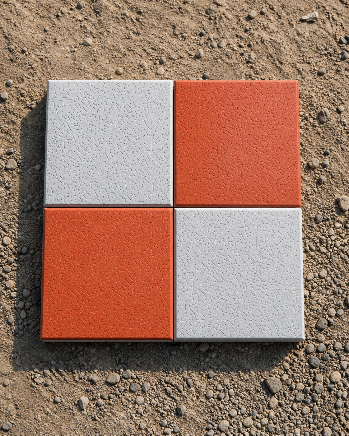 8x8 Square Stone Pavers (60 mm) - View 1